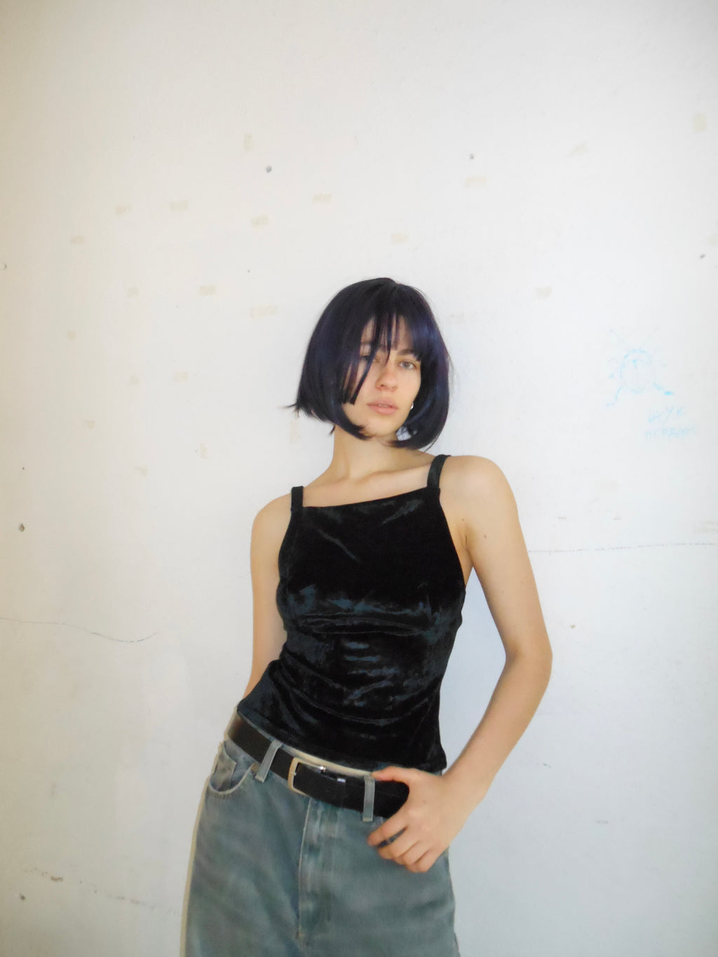 Black Velvet Top